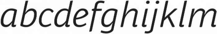 Respublika FY Light Italic ttf (300) Font LOWERCASE