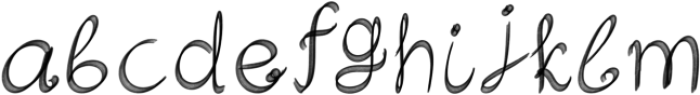 Rester Regular otf (400) Font LOWERCASE