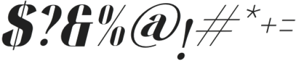 Restful Silent Italic otf (400) Font OTHER CHARS