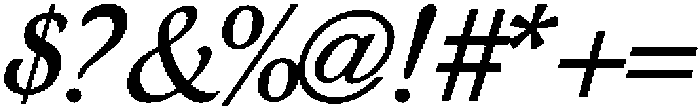 RestionCafferia otf (400) Font OTHER CHARS