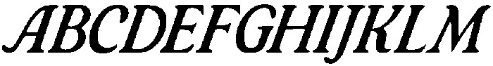 RestionCafferia otf (400) Font UPPERCASE