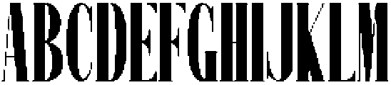 Restiv Regular otf (400) Font UPPERCASE