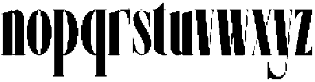 Restiv Regular otf (400) Font LOWERCASE