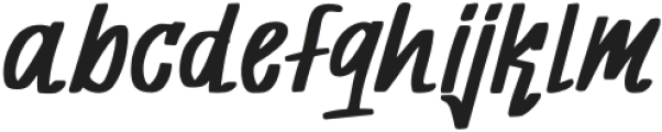 Restiwo Regular otf (400) Font LOWERCASE