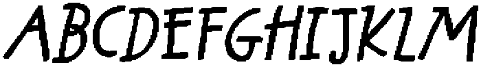 Restless Sea Italic otf (400) Font UPPERCASE