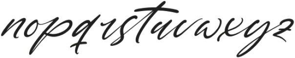 Restofa Poliski Italic Italic otf (400) Font LOWERCASE