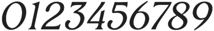 Restora Italic otf (400) Font OTHER CHARS