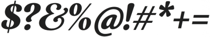 Restora Neue ExtraBold Italic otf (700) Font OTHER CHARS