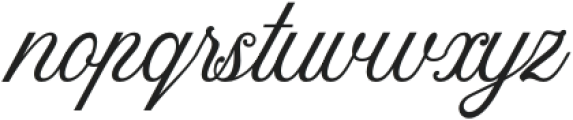 Restrike-Regular otf (400) Font LOWERCASE