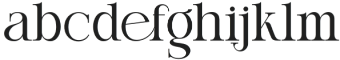 Retalis Regular otf (400) Font LOWERCASE