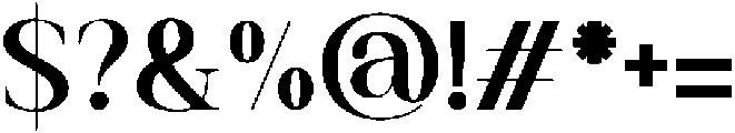 Rethena Regular otf (400) Font OTHER CHARS