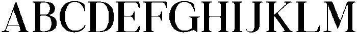 Rethena Regular otf (400) Font UPPERCASE