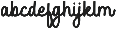 Rethina Regular otf (100) Font LOWERCASE