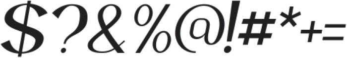 Retrive Medium Italic ttf (500) Font OTHER CHARS