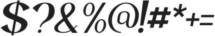 Retrive Semi Bold Italic ttf (600) Font OTHER CHARS