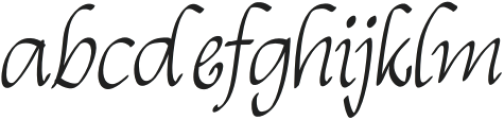 Retro Beach Handwritten otf (400) Font LOWERCASE