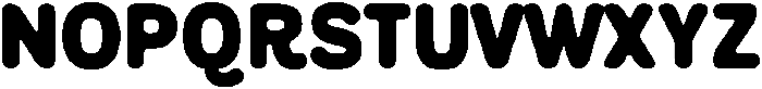 Retro Brunch Sans Regular ttf (400) Font UPPERCASE