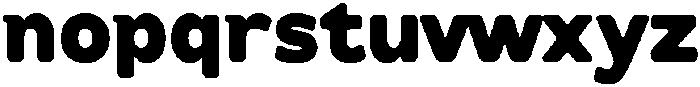 Retro Brunch Sans Regular ttf (400) Font LOWERCASE