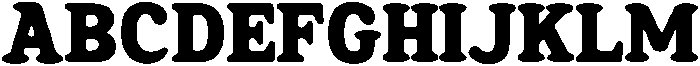 Retro Brunch Serif Regular ttf (400) Font UPPERCASE