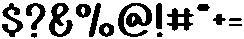 Retro Chips Regular otf (400) Font OTHER CHARS