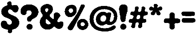 Retro Djadoel Regular otf (400) Font OTHER CHARS