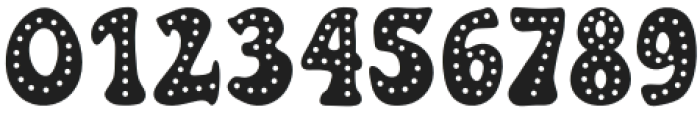 Retro Doodle Dots Regular otf (400) Font OTHER CHARS