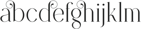 Retro Dream Serif 2 otf (400) Font LOWERCASE