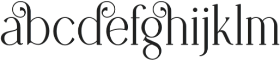 Retro Dream Serif 4 otf (400) Font LOWERCASE