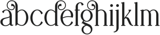 Retro Dream Serif 6 otf (400) Font LOWERCASE