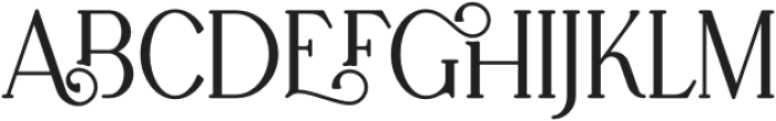 Retro Dream Serif 7 otf (400) Font UPPERCASE