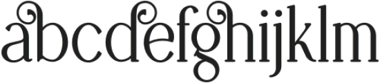 Retro Dream Serif 7 otf (400) Font LOWERCASE