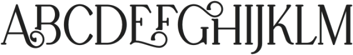 Retro Dream Serif 8 otf (400) Font UPPERCASE