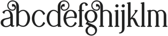 Retro Dream Serif 8 otf (400) Font LOWERCASE