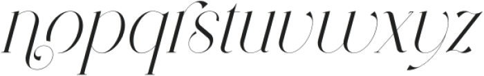 Retro Dream Serif Italic 1 otf (400) Font LOWERCASE