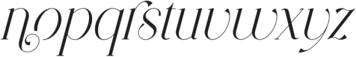 Retro Dream Serif Italic 2 otf (400) Font LOWERCASE