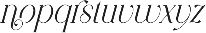 Retro Dream Serif Italic 3 otf (400) Font LOWERCASE