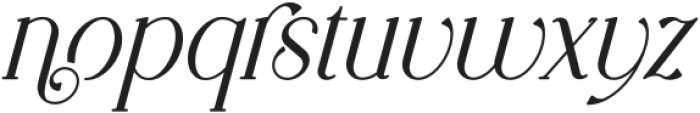 Retro Dream Serif Italic 5 otf (400) Font LOWERCASE