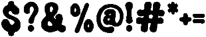 Retro Egg Regular otf (400) Font OTHER CHARS