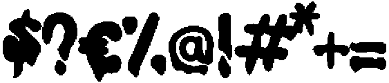 Retro Fluid otf (400) Font OTHER CHARS