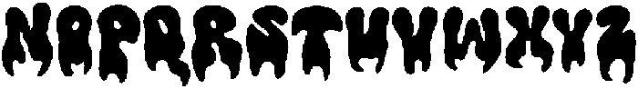 Retro Fluid otf (400) Font UPPERCASE