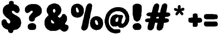 Retro Friday Regular ttf (400) Font OTHER CHARS