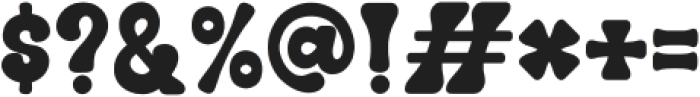 Retro Funky Regular otf (400) Font OTHER CHARS