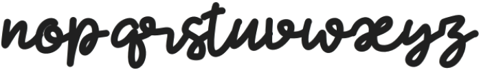 Retro Ghost - Script Regular otf (400) Font LOWERCASE