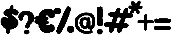 Retro Glow otf (400) Font OTHER CHARS