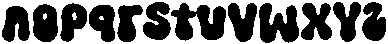 Retro Glow otf (400) Font LOWERCASE
