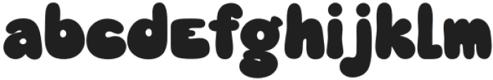 Retro Groove Regular otf (400) Font LOWERCASE