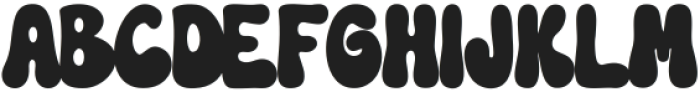 Retro Groovy Regular ttf (400) Font UPPERCASE