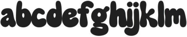 Retro Groovy Regular ttf (400) Font LOWERCASE