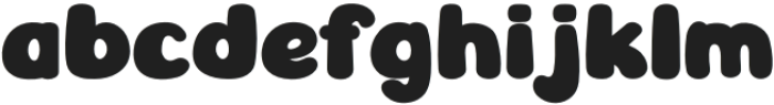 Retro Groovy Smile Regular otf (400) Font LOWERCASE