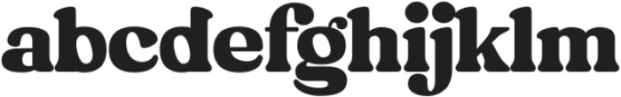 Retro Lagoon Regular otf (400) Font LOWERCASE